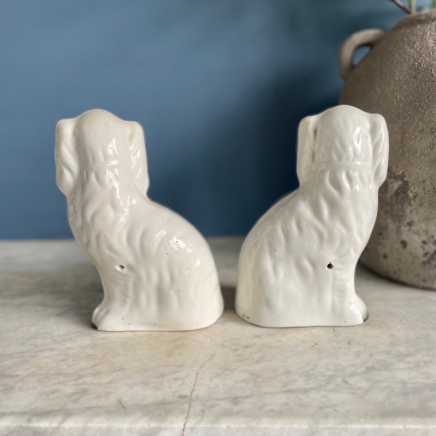 Antique Pair of Staffordshire Dogs circa 1890